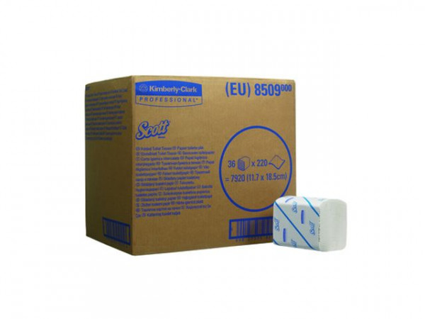 Scott 36 gevouwen toilettisue 36x220 vel Kimberly Clark