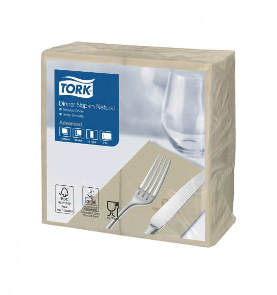 Tork Naturel Dinner- en lunchservet Tork