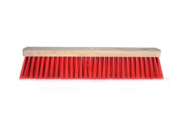 Straatbezem PVC kort ongelakt plat 40 cm Bo Brush