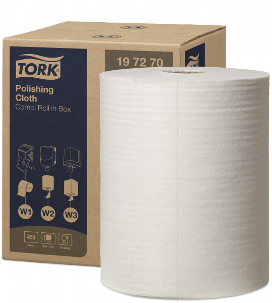 Combi rol in box W1/W2/W3 wit Tork