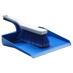 Hygienic vuilblik + handborstel gepluimd pbt Bo Brush