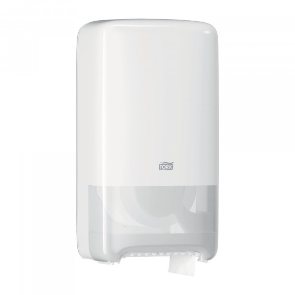 Tork Twin mid-size toiletpapier dispenser wit T6 Tork