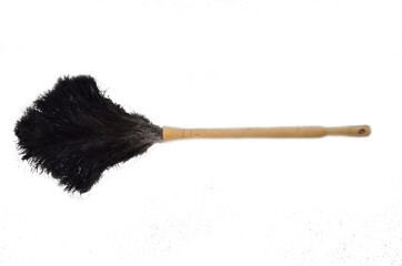 Plumeau struisveer houten steel 45 cm Bo Brush