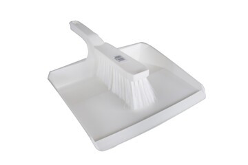 Hygienic vuilblik + handborstel gepluimd pbt Bo Brush